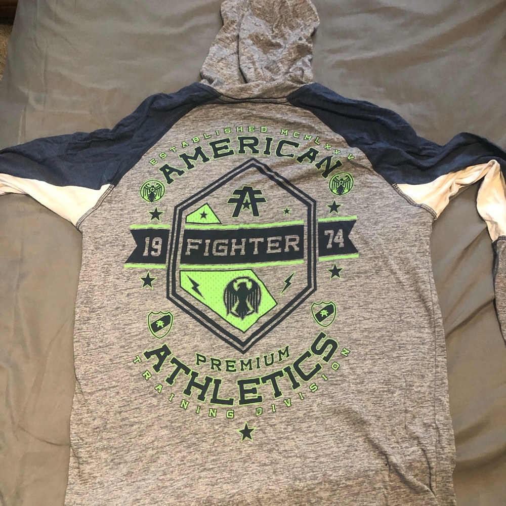Large American Fighter hoodie. Lightweight. New